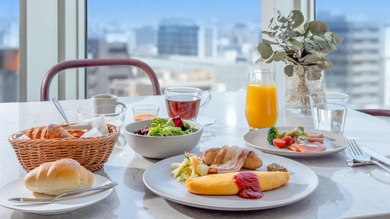Miyako Hotel Hakata Фукуока Экстерьер фото Breakfast at the hotel