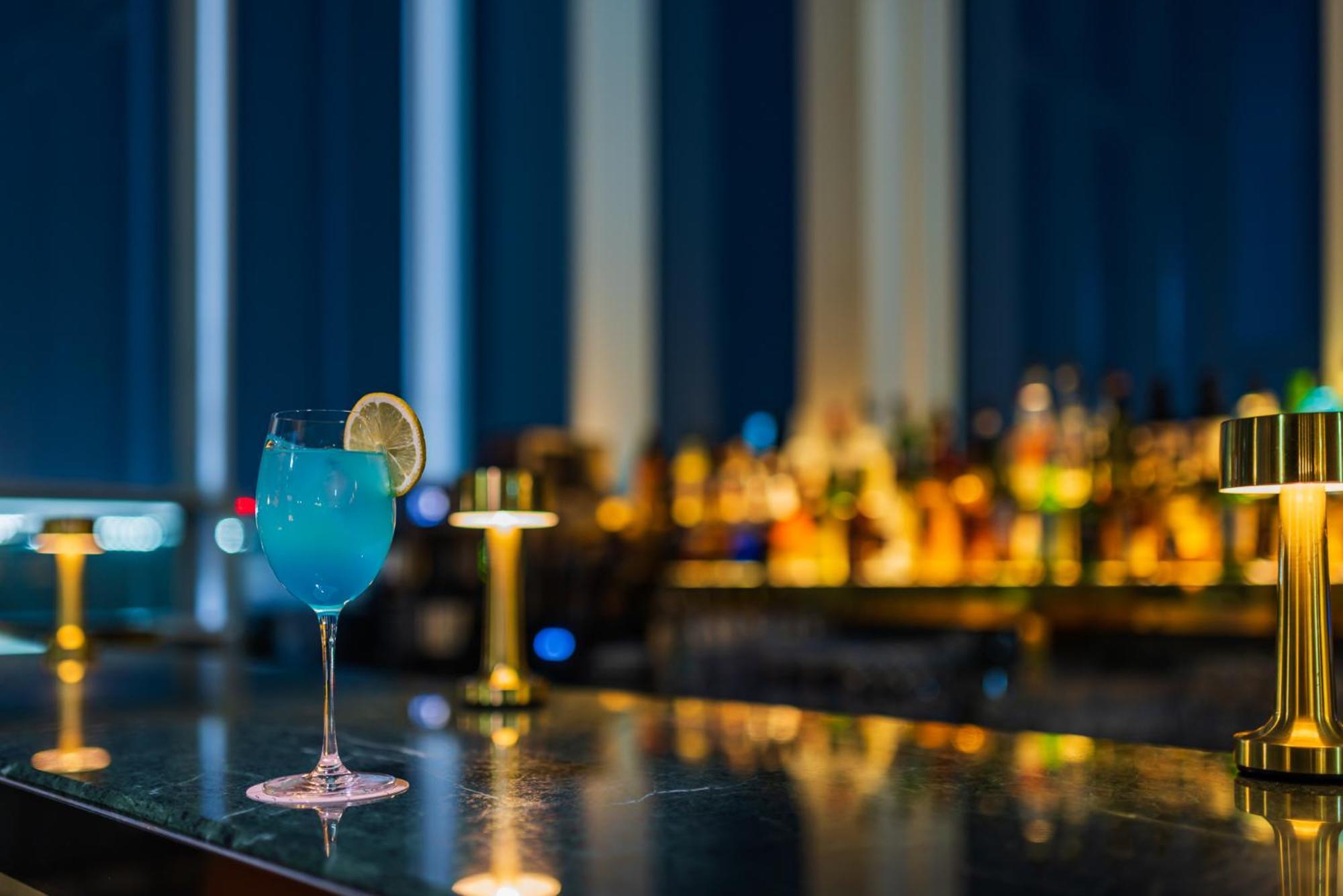 Miyako Hotel Hakata Фукуока Экстерьер фото A Blue Hawaii cocktail