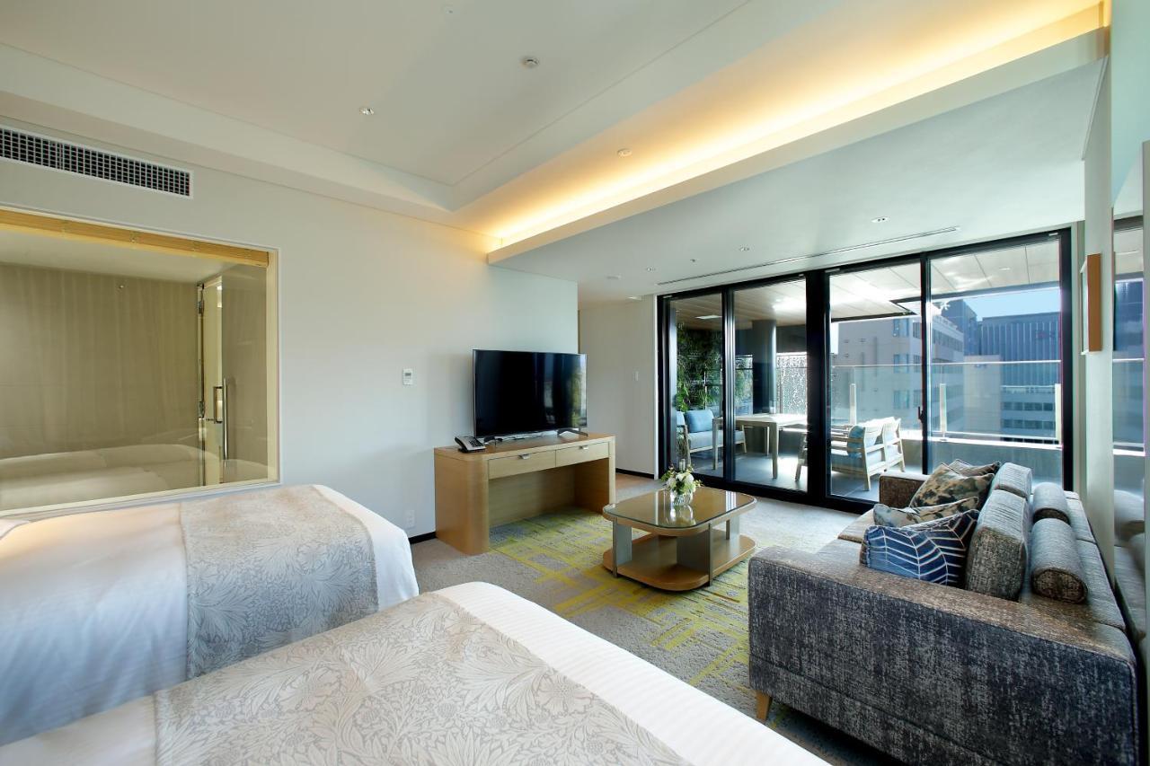 Miyako Hotel Hakata Фукуока Экстерьер фото Deluxe Suite